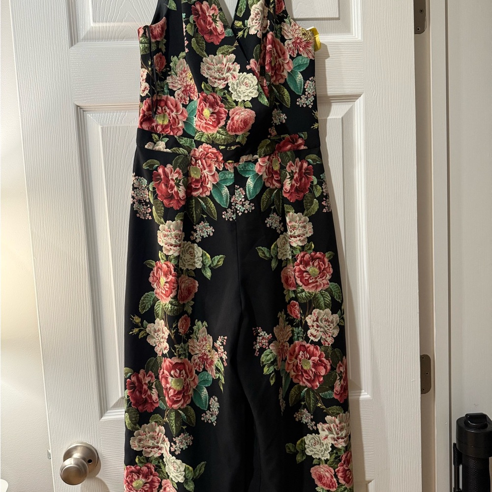 Floral Sleeveless Jumpsuit by OASIS